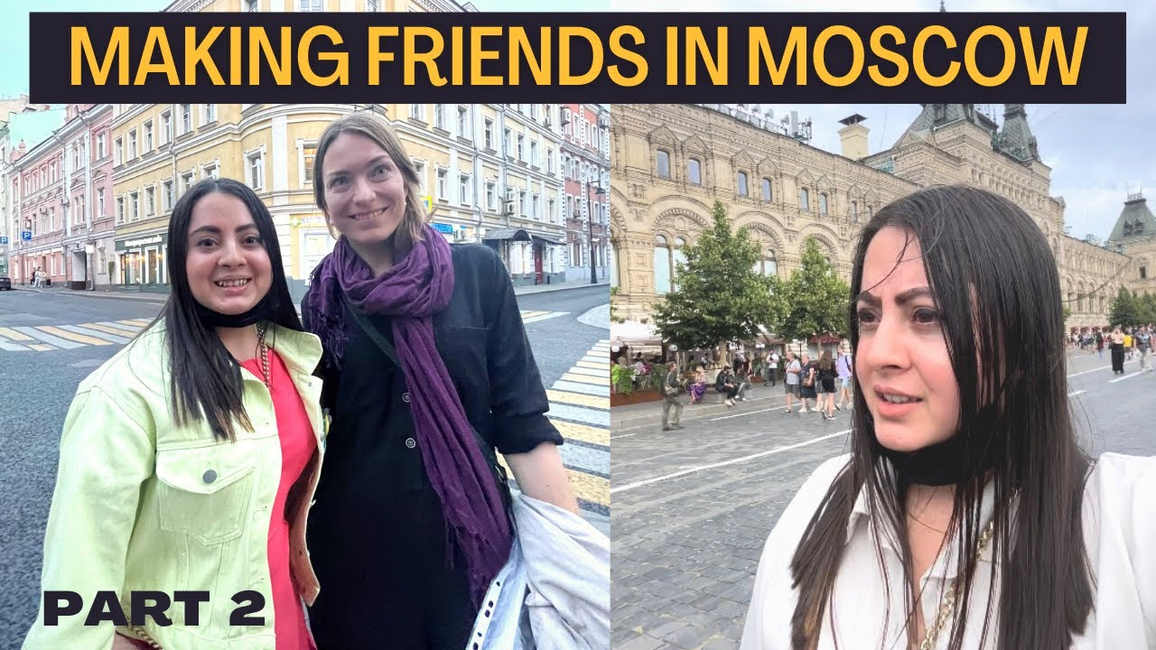 MY FIRST DAY IN MOSCOW, RUSSIA