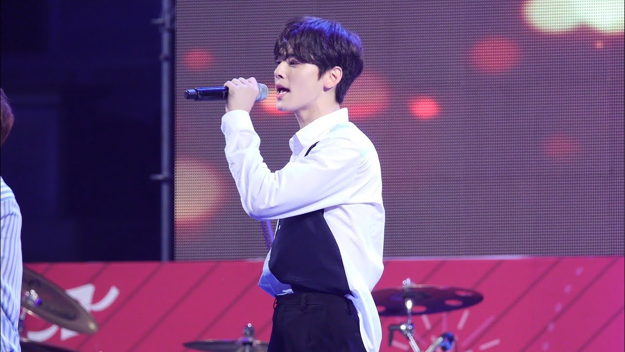 171028 아스트로 (ASTRO) 'I'll Be There' 차은우 4K 직캠 @파주 청소년 페스티벌 4K Fancam by -wA-