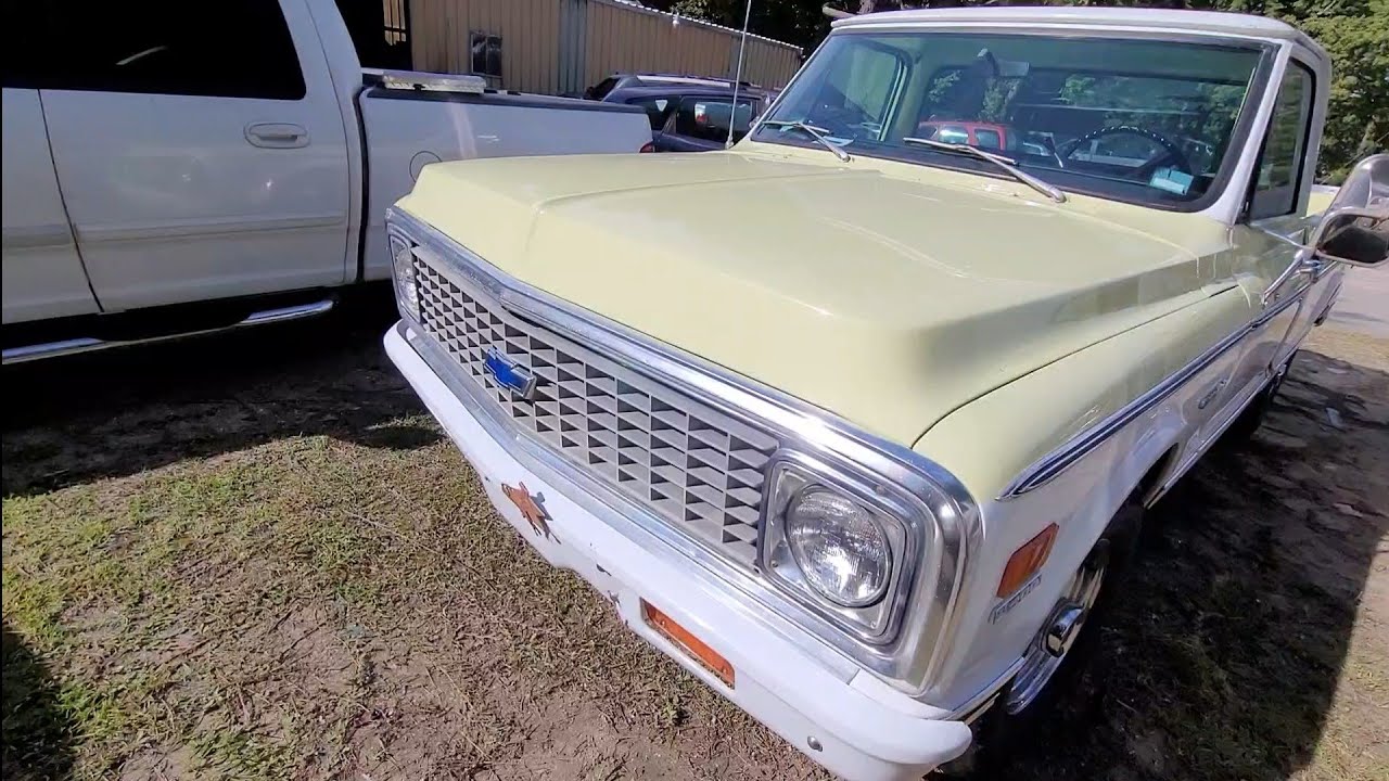 Cant stop !! 72 Chevy C20 with a factory 400 ??? It's a Big Block Surprise !!