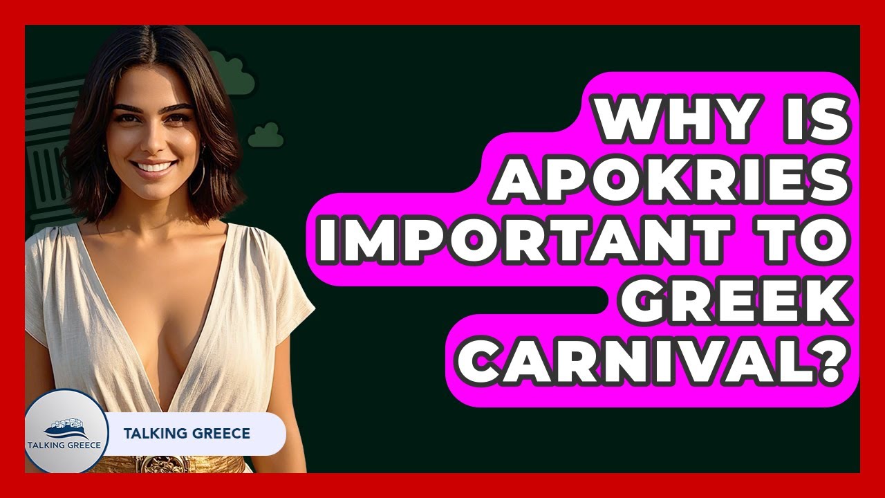Почему Апокриес важен для греческого карнавала? - Talking Greece