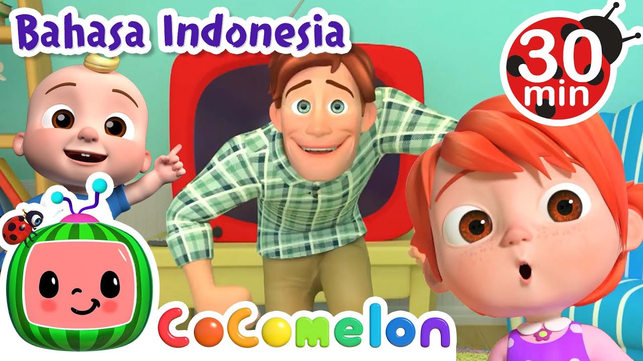 Lagu Tertawa - YO YO HO HO HO! | CoComelon Bahasa Indonesia - Lagu Anak | Nursery Rhymes indonesia