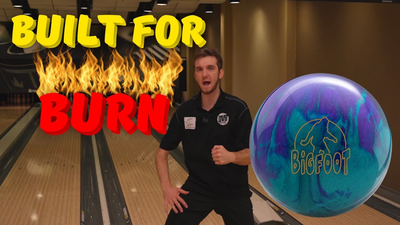This Ball Is Made For The Burn!! | Radical Bigfoot Bowling Ball Review
