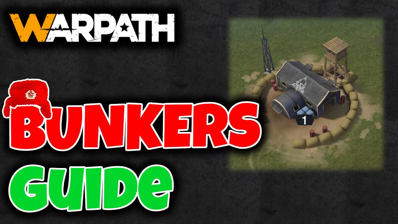 CLEAR BUNKERS SOLO WITH LESS CASUALTIES F2P | BUNKERS GUIDE/TUTORIAL [WARPATH]