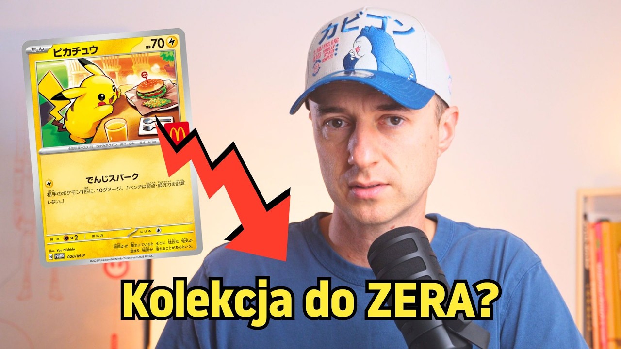 Ceny kart spadają 🥶⚡️ Kolekcja Pokemon TCG od ZERA