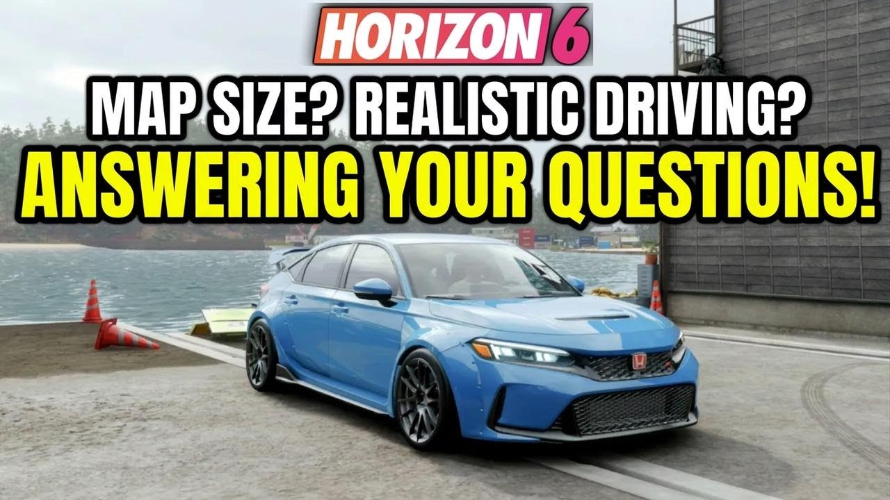 FORZA HORIZON 6: Realistic Driving, Map Size, Motorcycles &ndash; Answering All Your Questions!