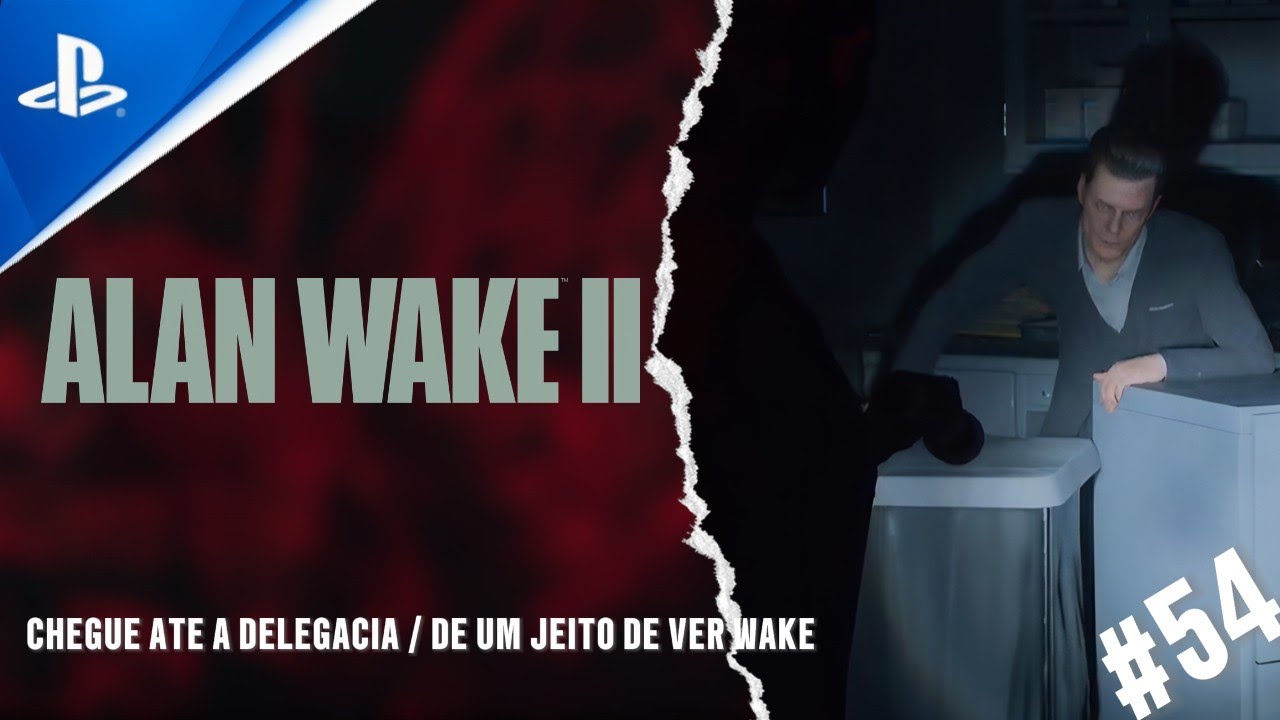 Alan Wake 2: PEGANDO O FUSIVEL NA DELEGACIA