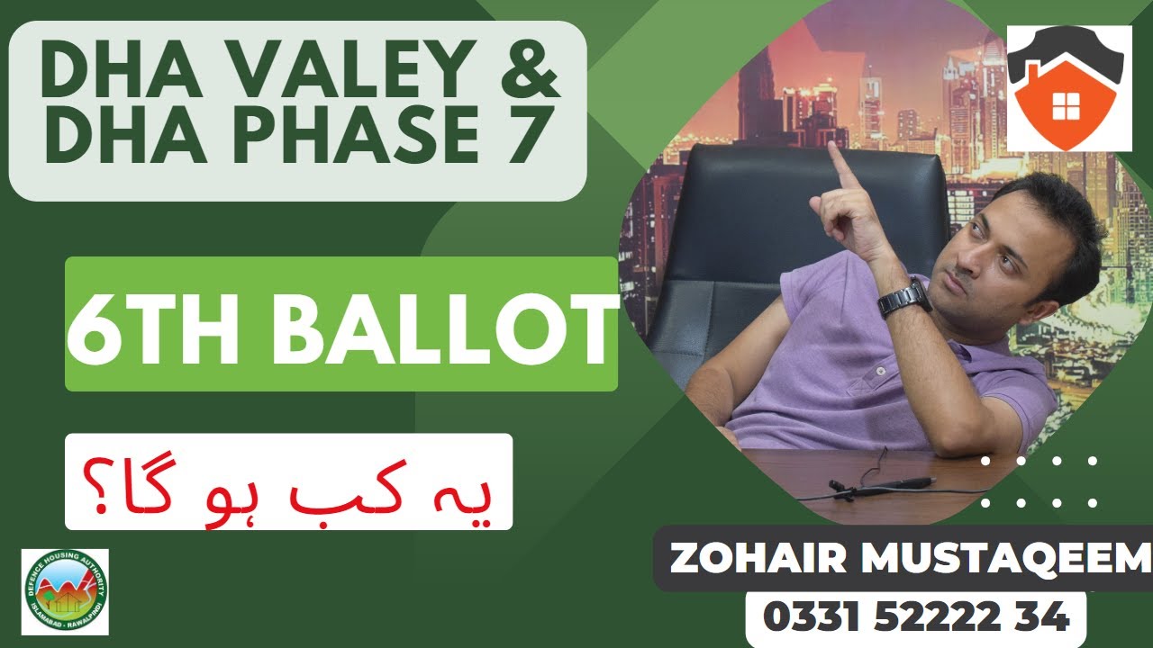 DHA Valley - 6th Residential Ballot and Details