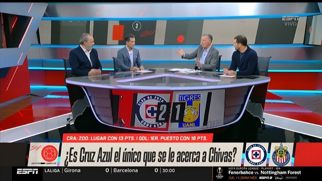 ¡BOMBAZO! CRUZ AZUL : ¿Es Cruz Azul el único que se le acerca a Chivas?