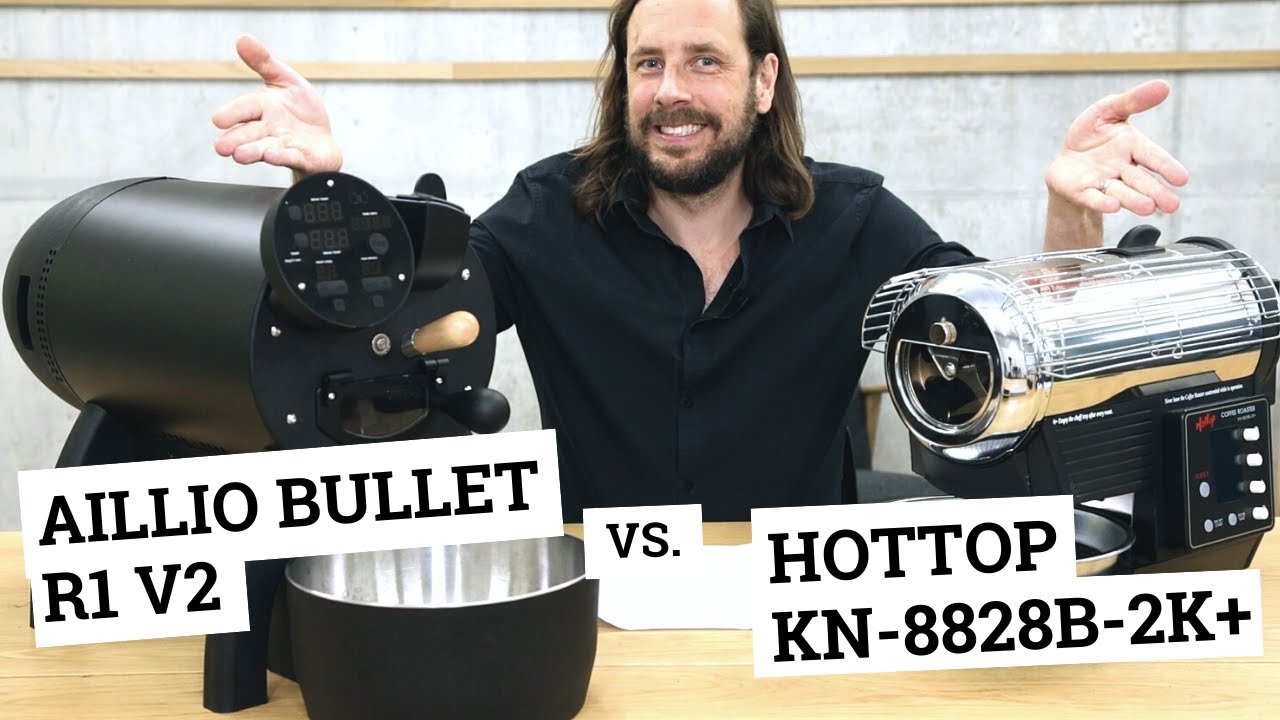 Aillio Bullet R1 V2 or Hottop KN-8828B-2K+ / which one is the right coffee roasting machine for you