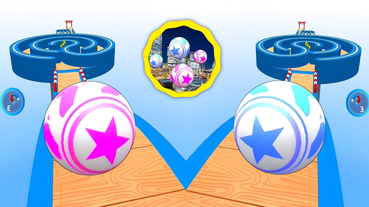 ⭐Sky Rolling Ball 3D Vs Video Gaming Gameplay Reverse New Update🔥Part 18