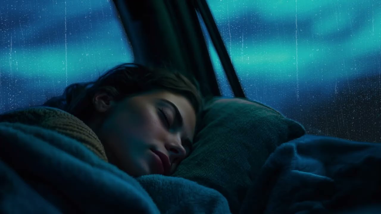 Car Interior Rainstorm | Intense Thunder for Deep Rest Tonight