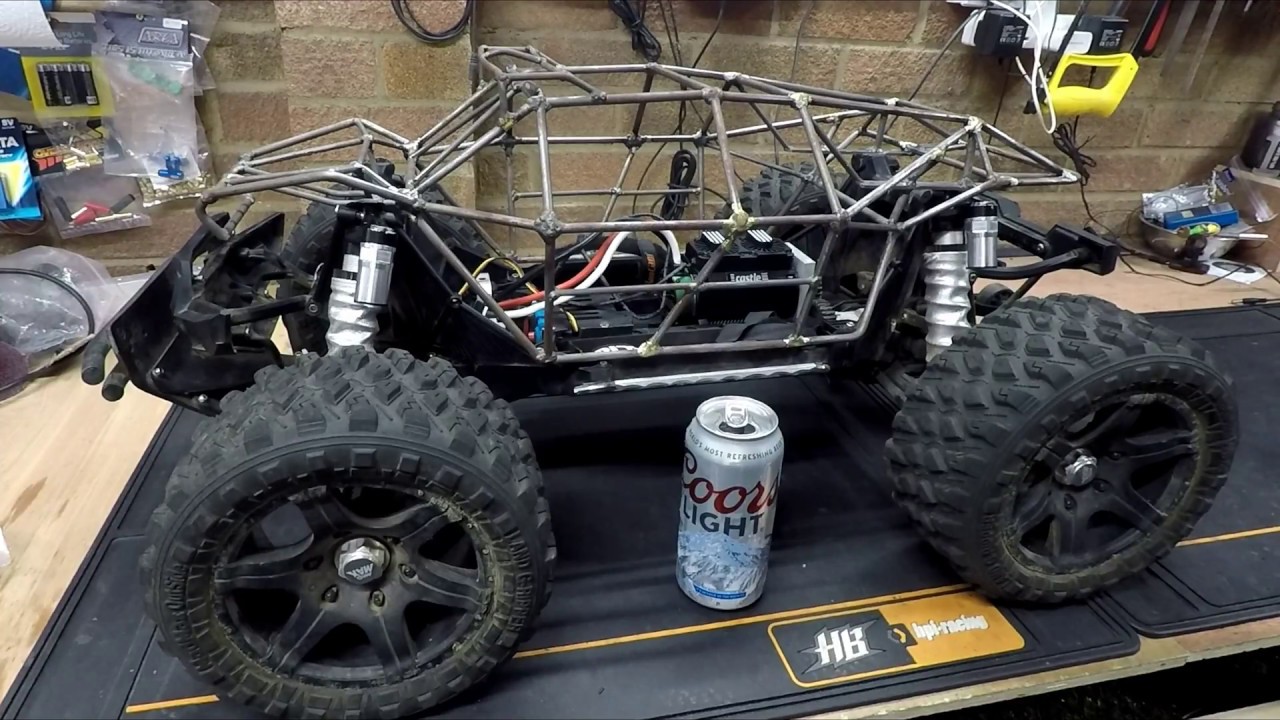Traxxas X maxx Custom Roll Cage by MF RC cage fab