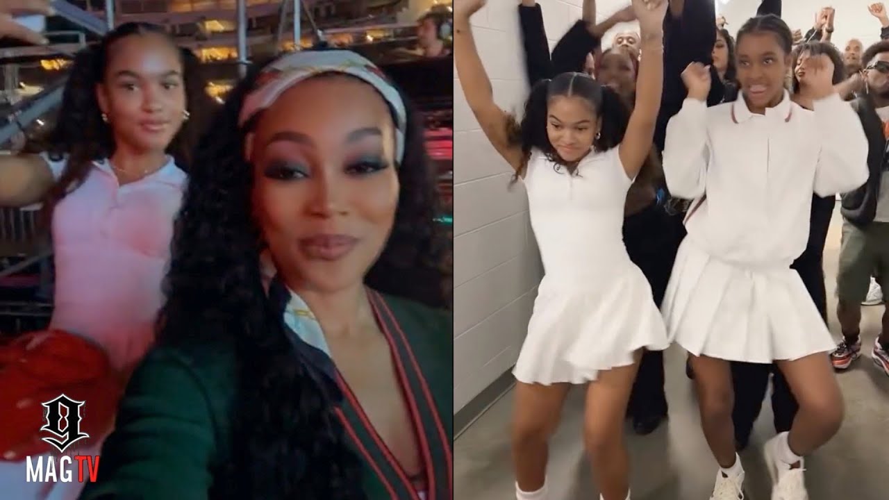 Monica & Bow Wow Daughter's Hit The 