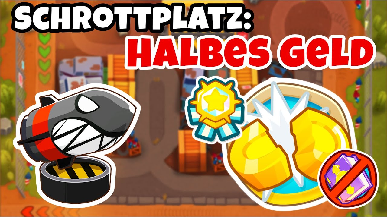 Schrottplatz: halbes Geld - ohne Affenwissen (Scrapyard) [#BloonsTD6]