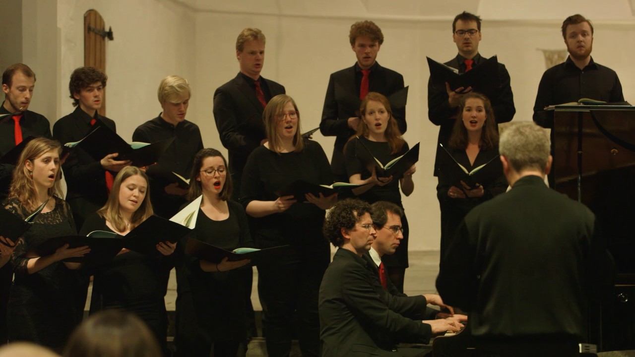 Brahms - Ein Deutsches Requiem, 1. Selig sind, die da Leid | USCantorij o.l.v. Fokko Oldenhuis