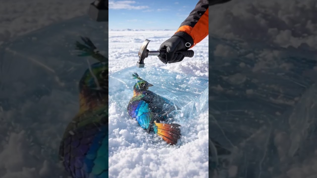 bird saved buy man 