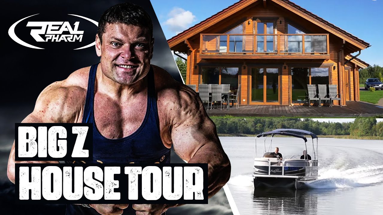 HOUSE TOUR BIG Z | STRONGMAN CRIBS  | WJAZD NA CHATE ZYDRUNAS BIG Z SAVICKAS