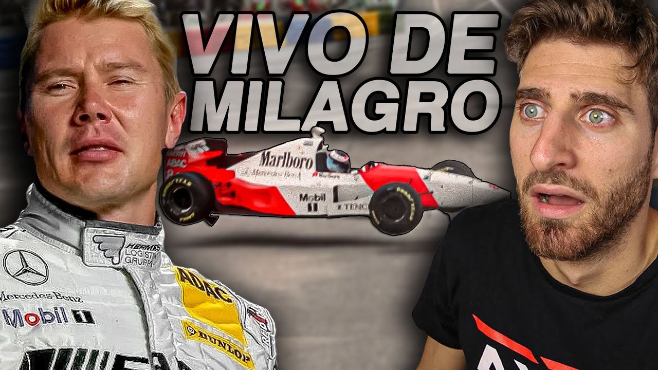 Casi MUERTO. Y luego RESUCITADO. La increíble HISTORIA de MIKA HAKKINEN