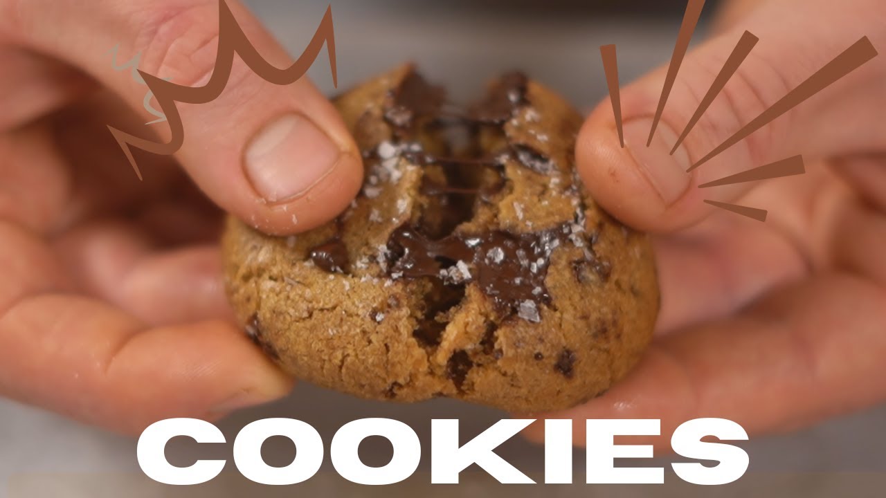 Fursecuri cu ciocolată & brown butter 🍪 – cei mai buni cookies chewy, groși și plini de ciocolată.