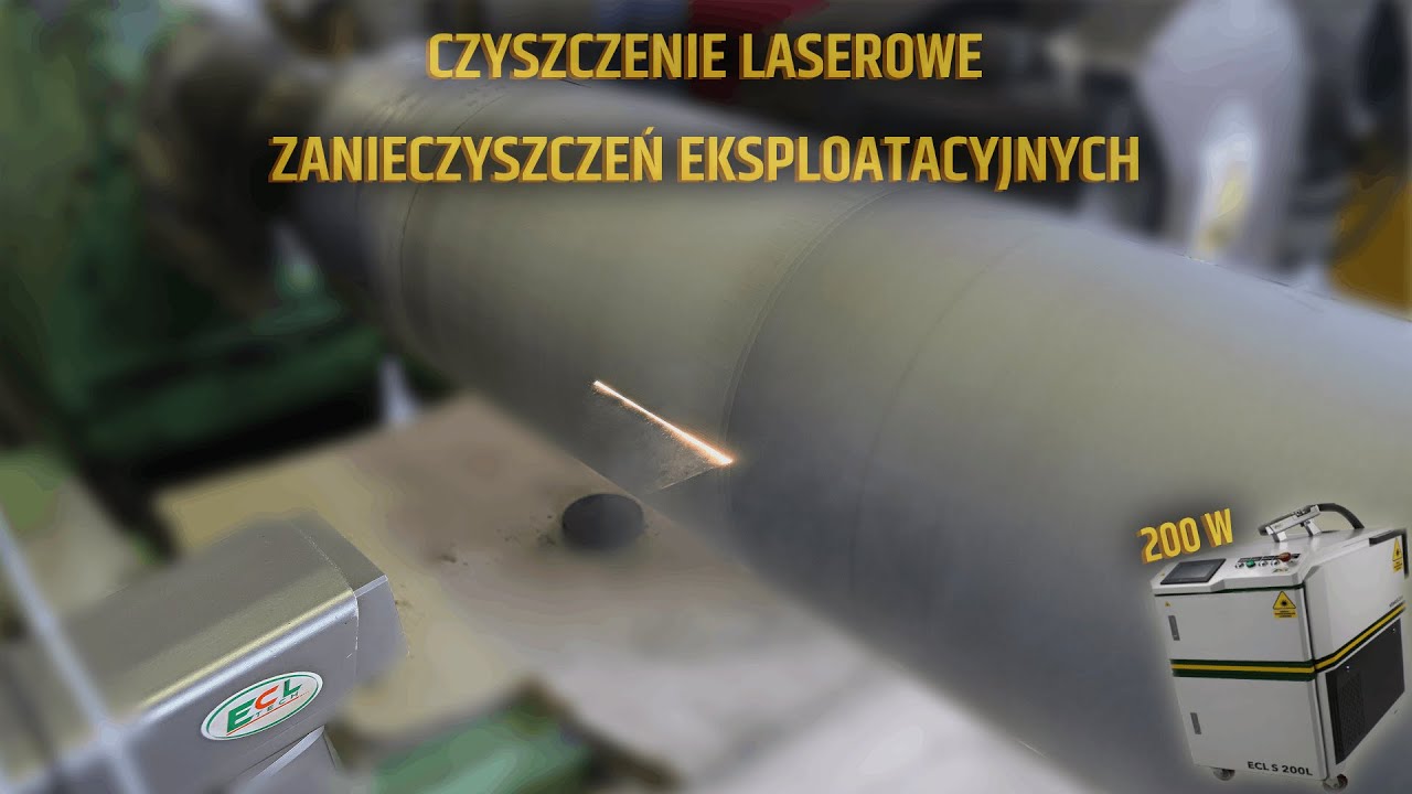 Czyszczenie Laserowe - 200 W - wały moletujące | ECL Tech Polska