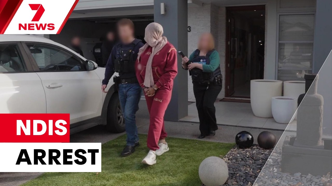 Adelaide woman arrested over $5 million NDIS plot | 7NEWS