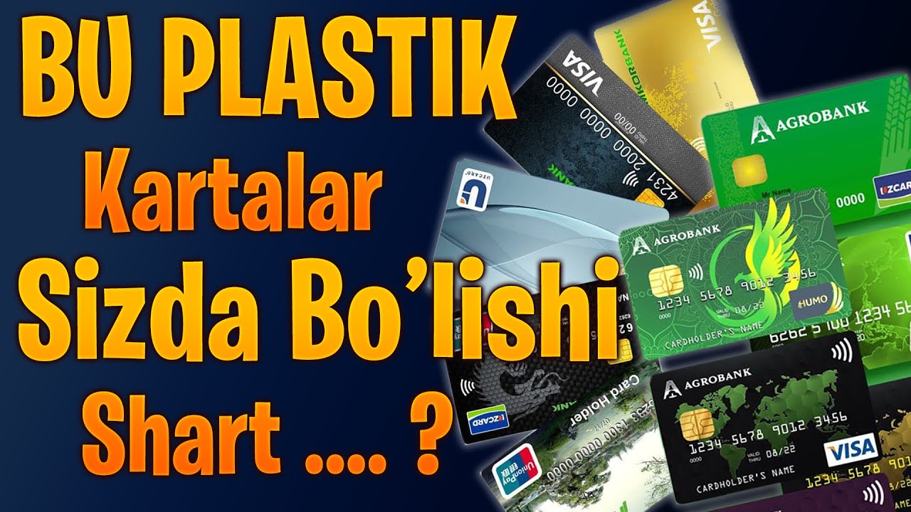 UZCARD VISA GOLD  PLASTIK KARTASI  SIZDA BO'LISHI SHART
