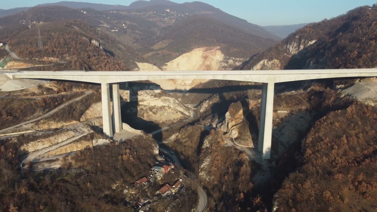 Zenica most (120 metara) #drone  #dronevideo 