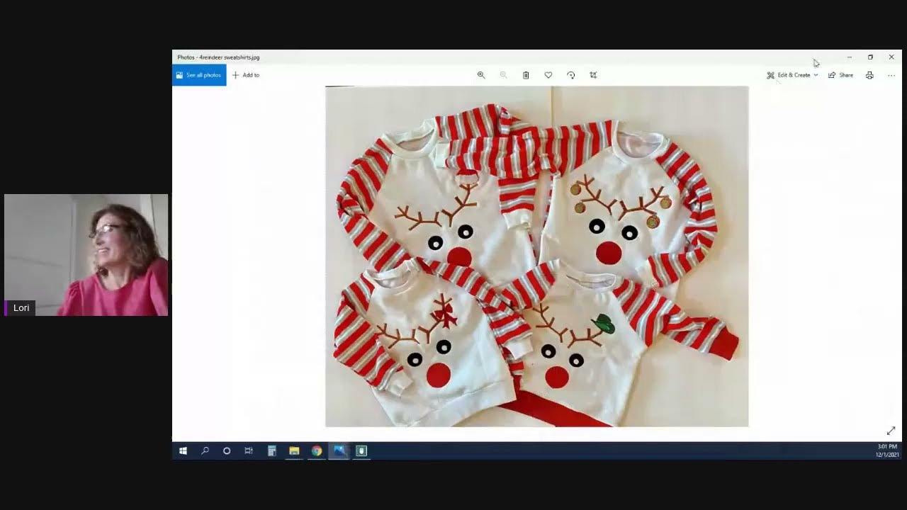 Holiday Embroidery with Lori VanMaanen