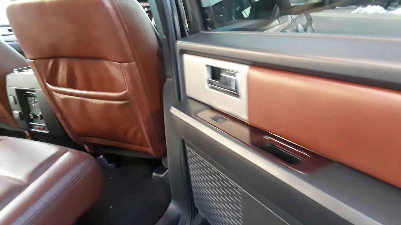 2014 Ford Expedition EL King Ranch Interior