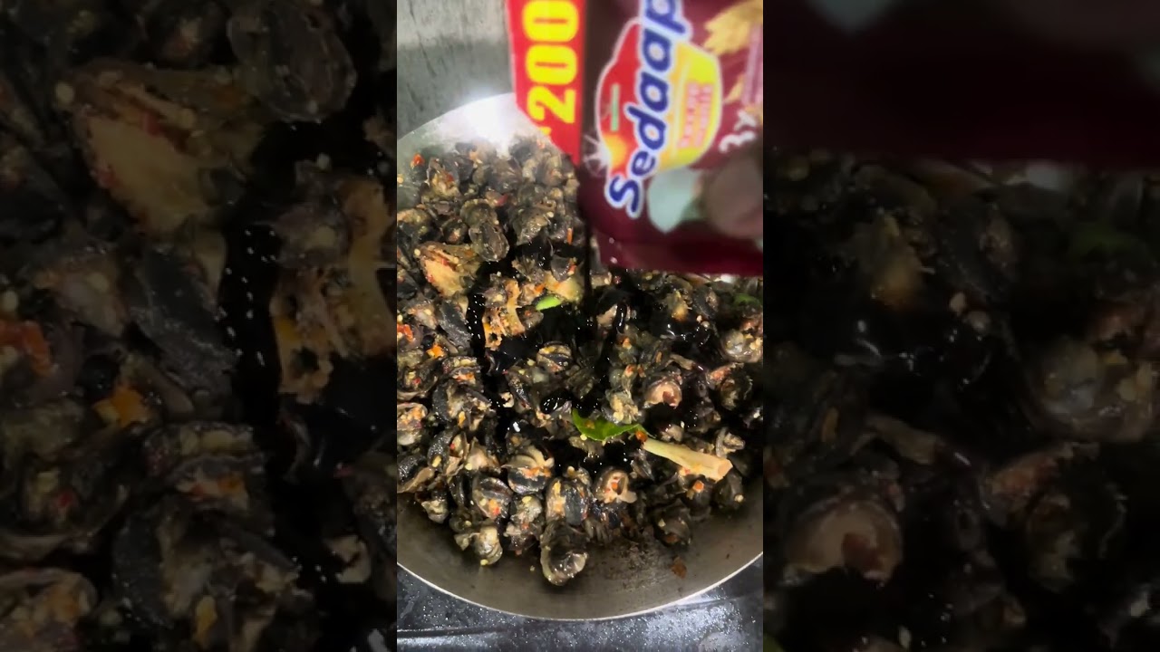 Rica rica bekicot caahh bikin nagih #mukbang  #makanansendiri  #makan #ricarica02