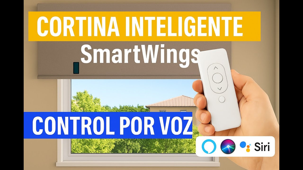 SmartWings Cortina Inteligente. Unboxing, Instalación y Opinión