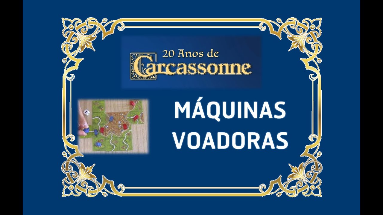 Como jogar Carcassonne | MÁQUINAS VOADORAS - uma mini-expansão para Carcassonne