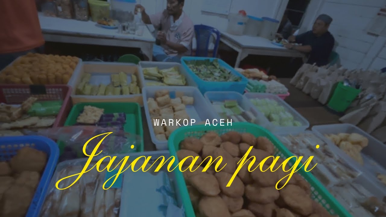 Suasana setelah shubuh di warkop Aceh | real life in aceh
