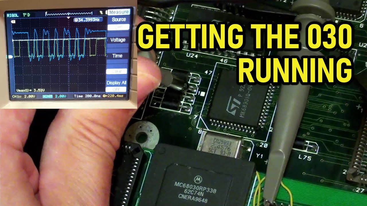 Atari Falcon030 repair part 2: solder and CPUs.