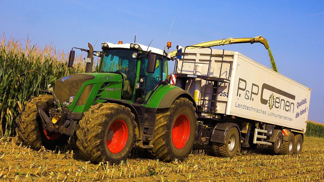 Mais 2020 : 1156HP V12 Krone BIG X 1180 / LU WInkels / P&P Coenen / Fendt / Krone / Maisernte / 4K