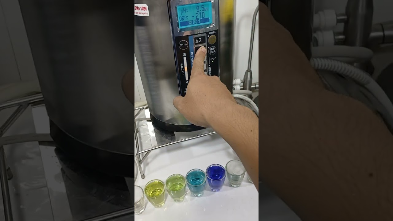 Máy lọc nước ion kiềm siêu tốt cho sức khỏe!