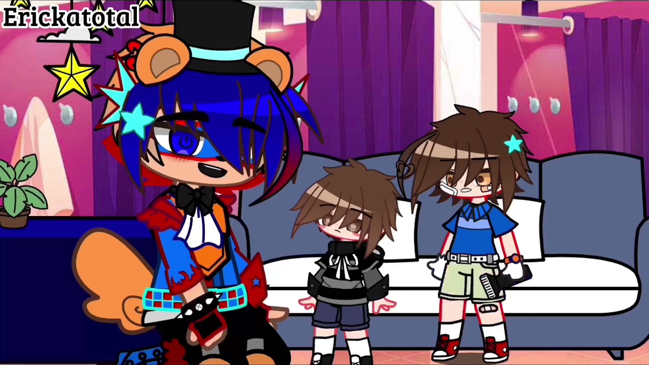 What if cc and Gregory met? || FNAF Security Breach || made by: Ericka total|| part1 (No Ships)
