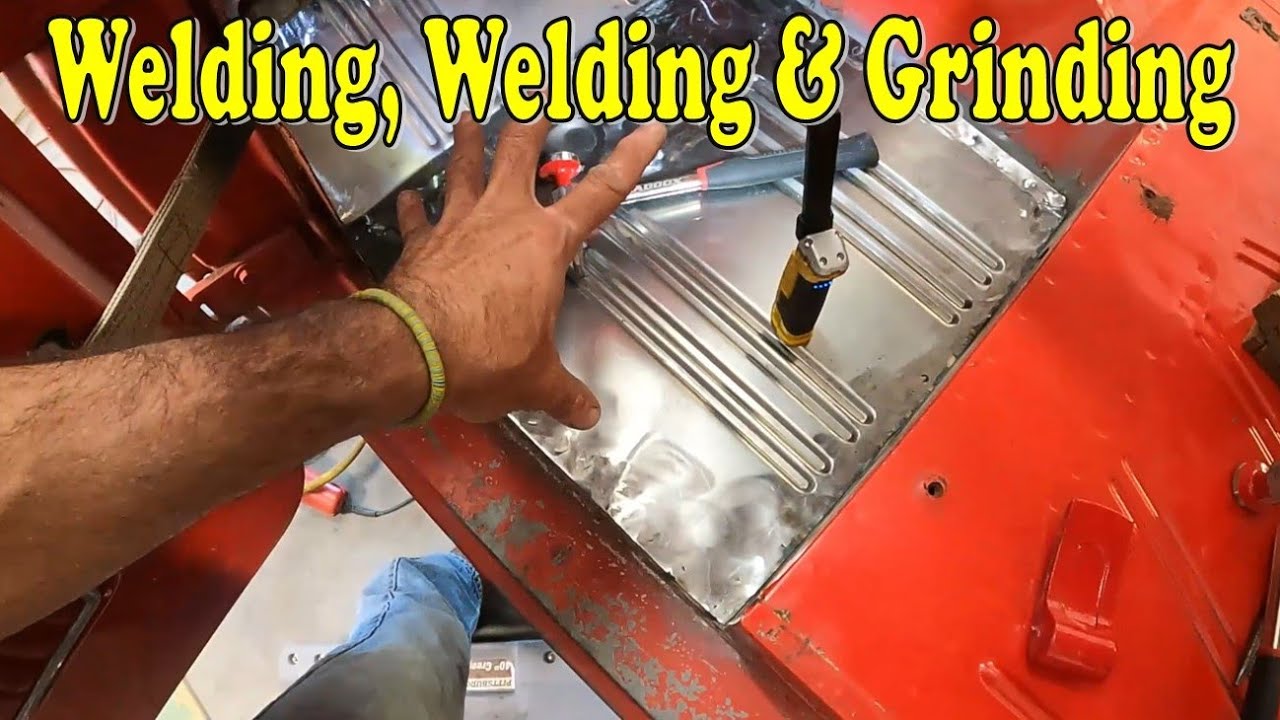 Installing new floor pans in a classic Ford Bronco!  The end is worth it!