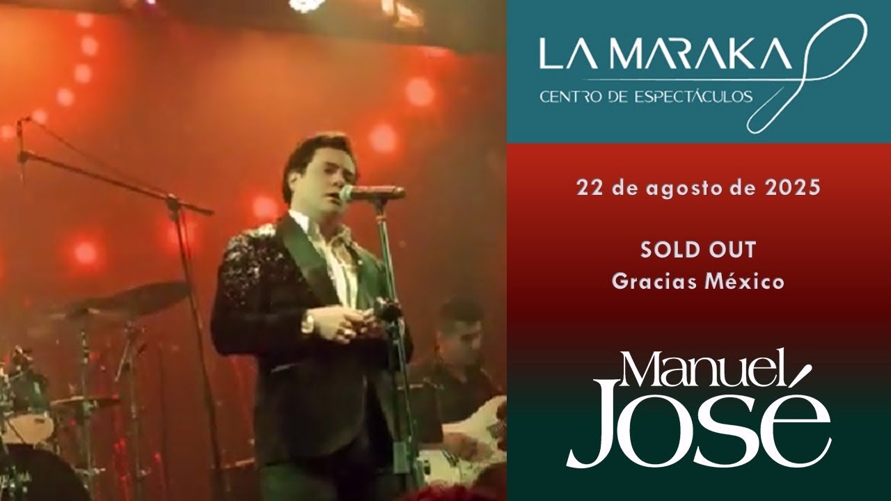 #ManuelJosé en la Maraka | Una Noche de Maravilla