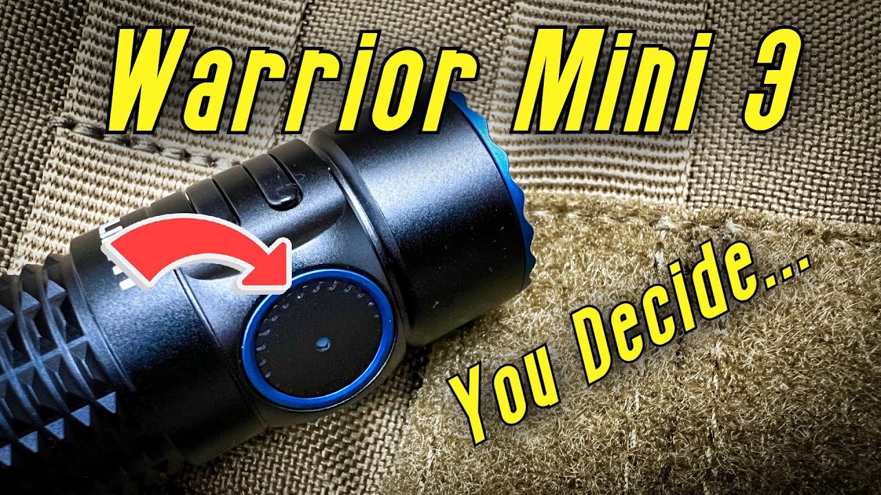 Olight Warrior Mini 3: Worthwhile EDC Upgrade? Let's Find Out!