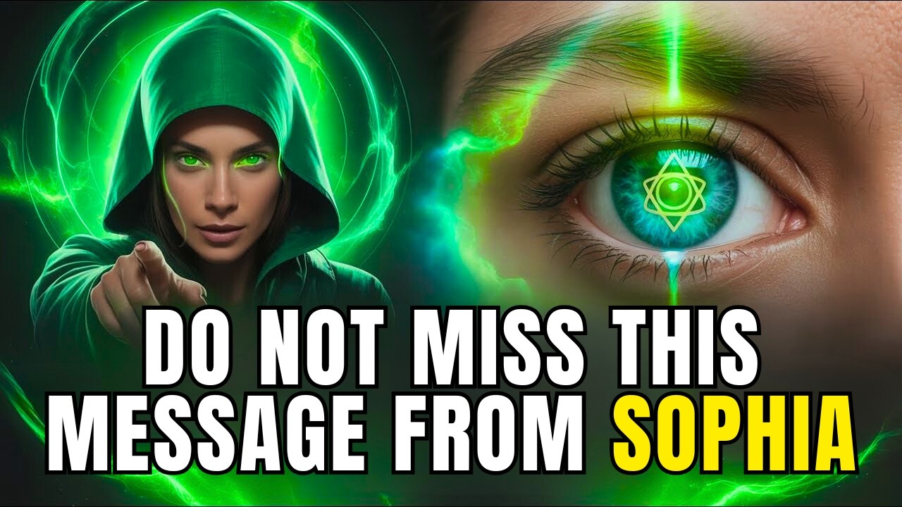 This Message From Sophia Will NOT Repeat — Your Window Is Open