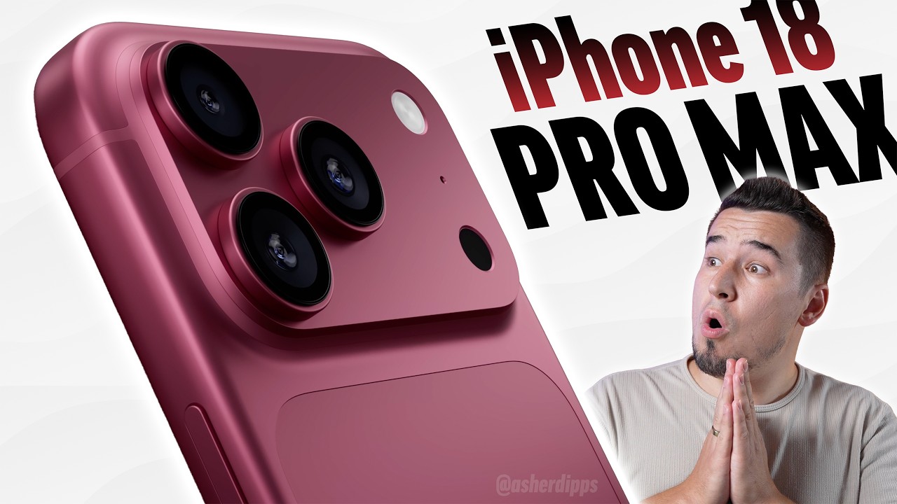 iPhone 18 Pro Max &mdash; это НЕЧТО: 8 новых утечек!