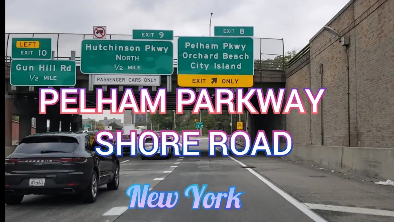 I-95 EXPRESSWAY EXIT 8 TO PELHAM PARKWAY SHORE ROAD.BRONX TO NEW ROCHELLE