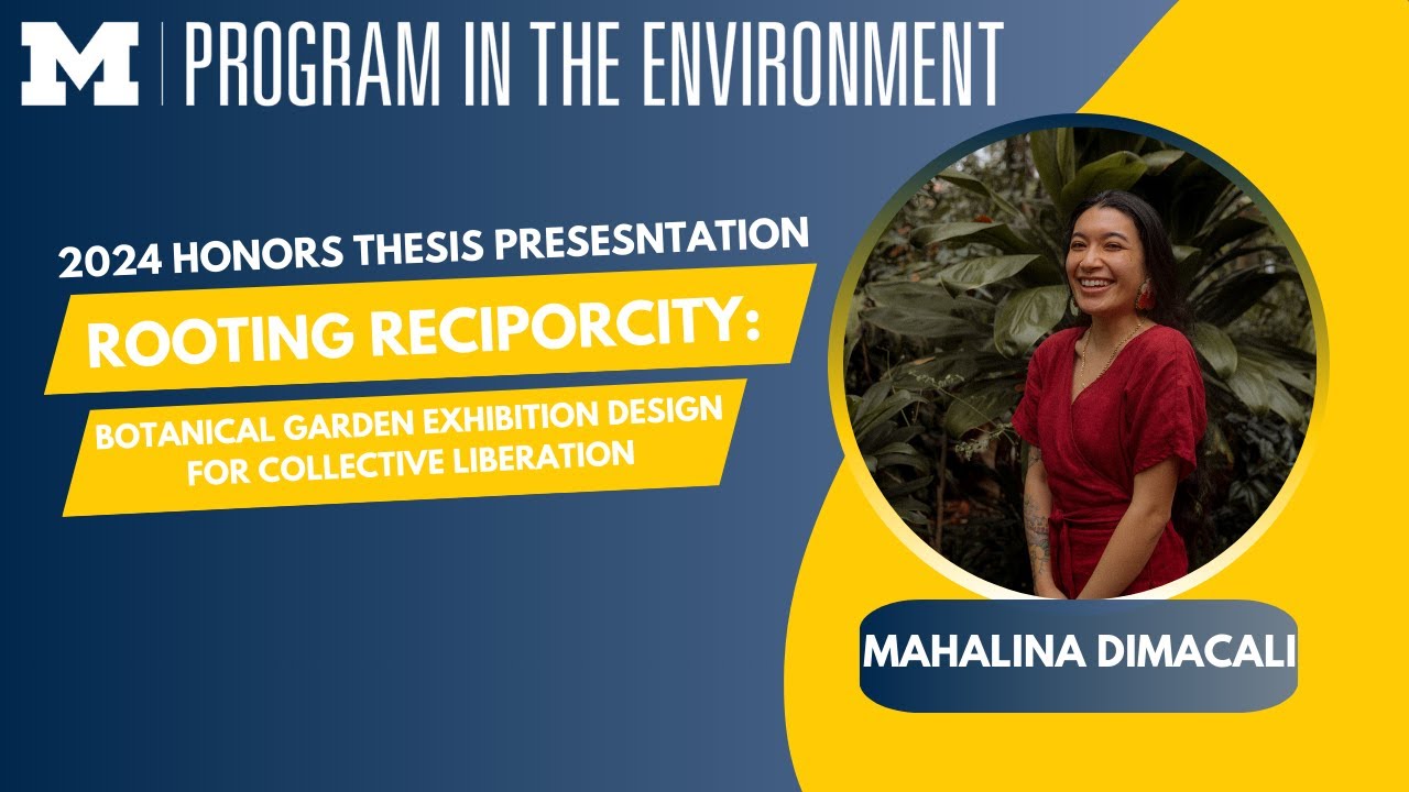 Mahalina Dimacali PitE Honors Thesis: Rooting Reciprocity