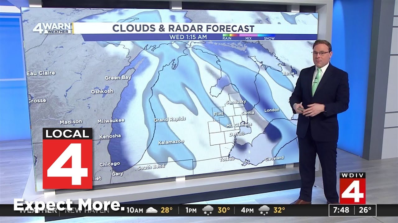 Metro Detroit weather forecast Jan. 12, 2025 -- 7:45 a.m. Update