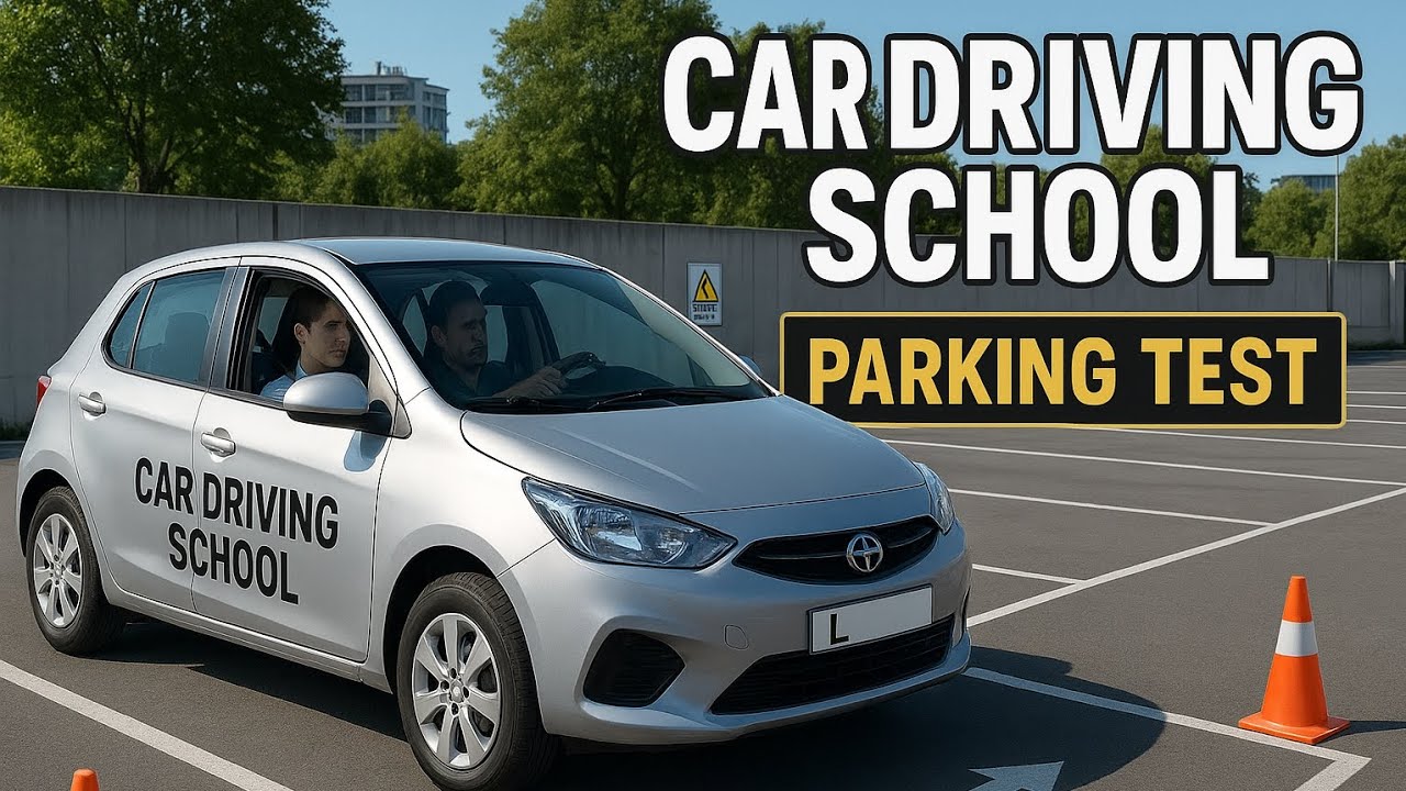 I PARKED MY CAR IN NO PARKING AREA | PARKING TEST | CAR DRIVING SCHOOL 