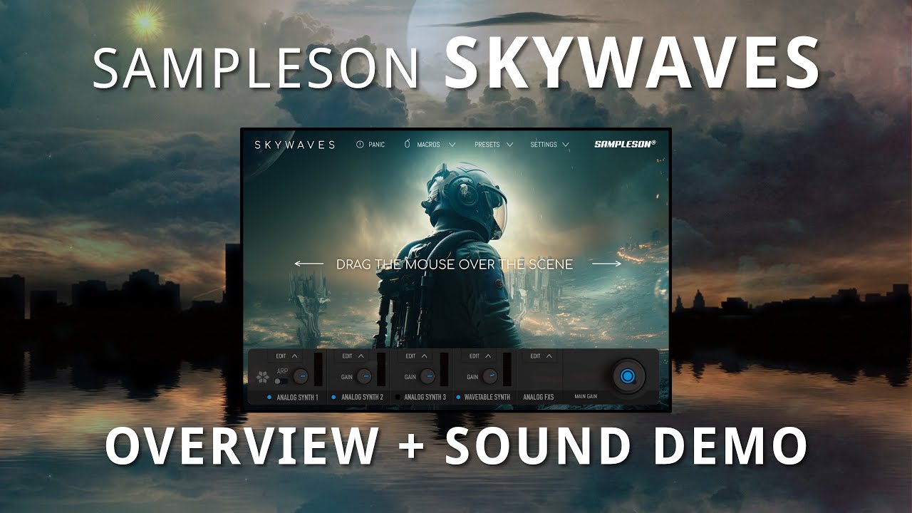Sampleson SKYWAVES - Overview and Sound Demo