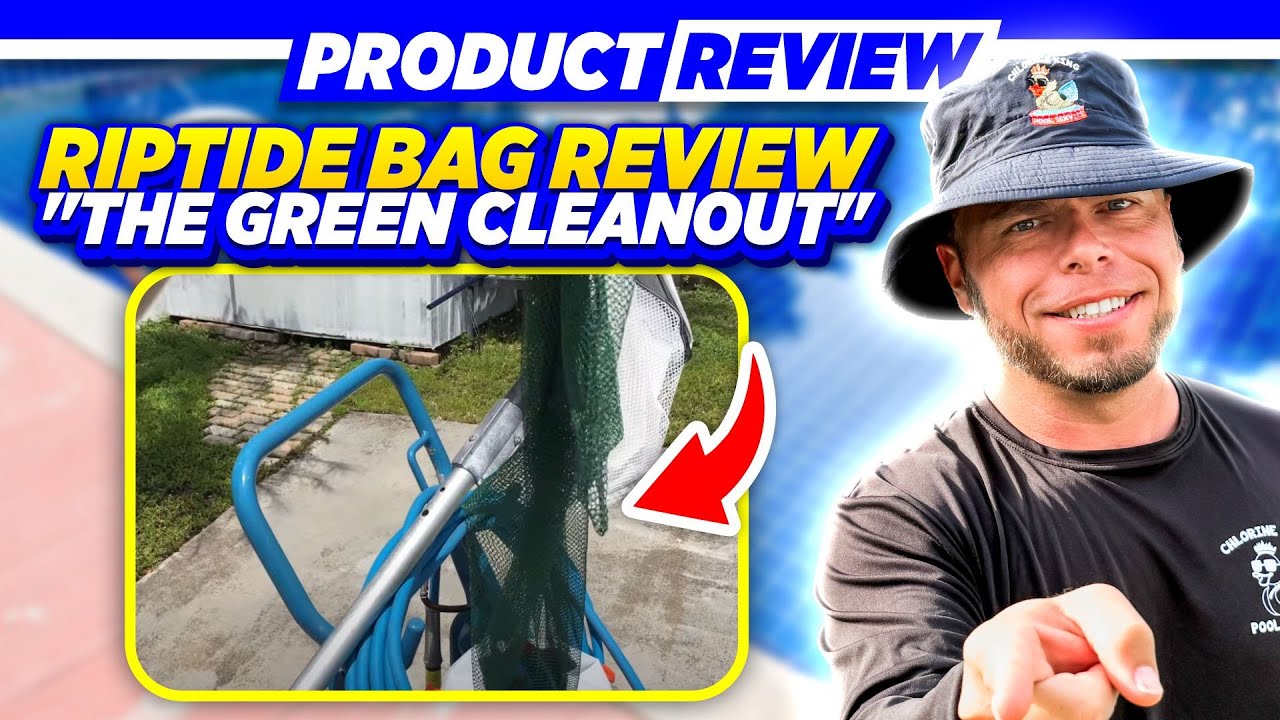 Riptide Green Pool Bag Review - Game-Changer for Nasty Green Pool Cleanups!
