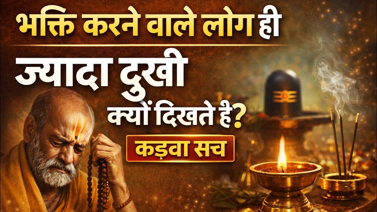  भक्ति करने वाले लोग ही ज्यादा दुखी क्यों दिखते हैं? कड़वा सच | कारण जानिए 