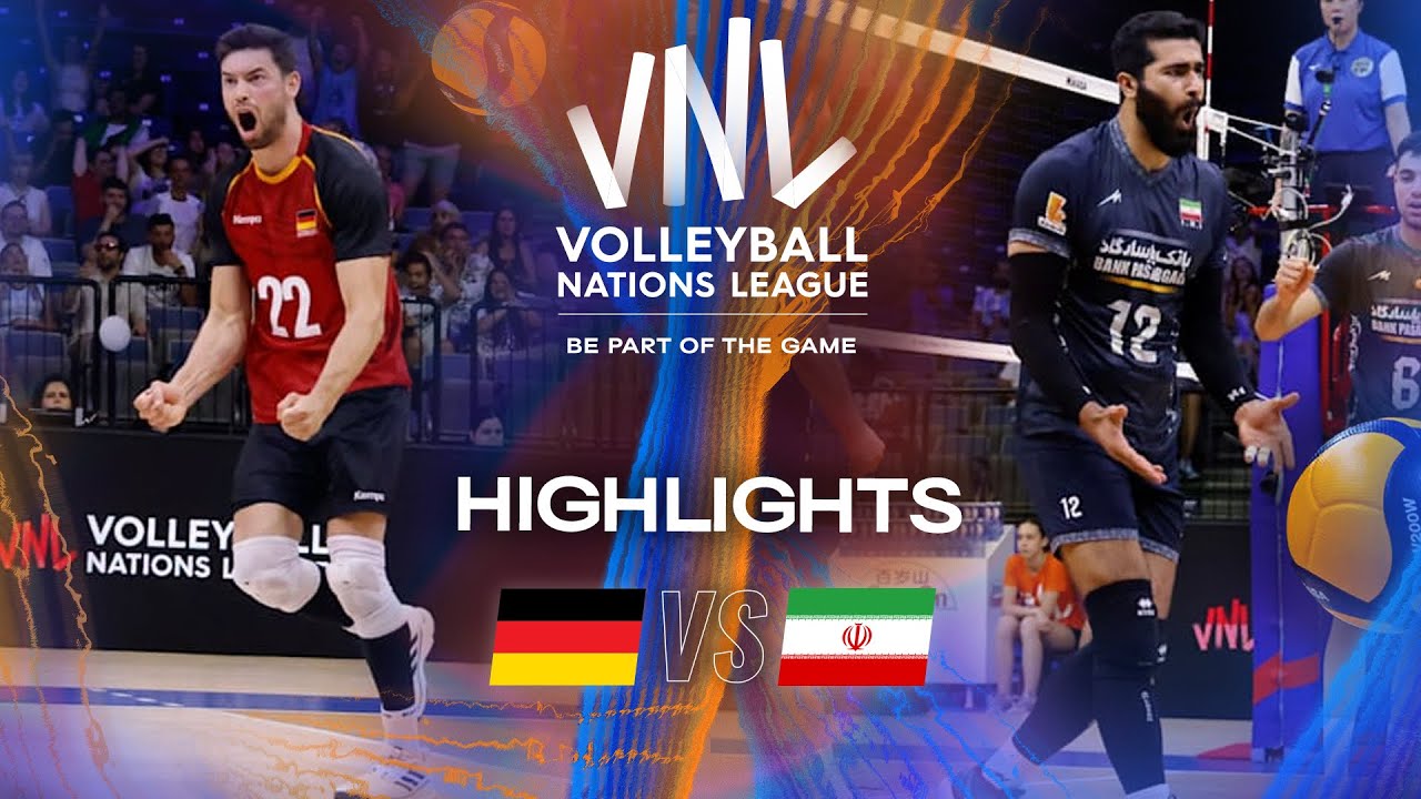 Germany 🇩🇪 vs. Iran 🇮🇷 - Highlights | Week 2 | Men's VNL 2025